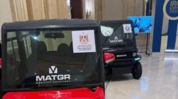 السيارة الكهربائية المصرية تعرض 3 موديلات تشمل سيدان وتمناية ونقل خفيف في معرض البحوث 1